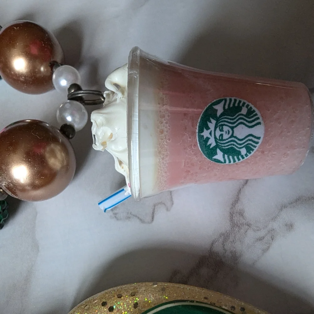 Starbucks Bubblegum kids necklaces